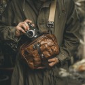WOTANCRAFT MINI RIDER BAG BROWN