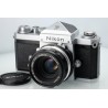 NIKON F PRISMA SILVER + 50MM F2