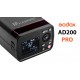 GODOX AD200 PRO POCKET FLASH + BATTERIA