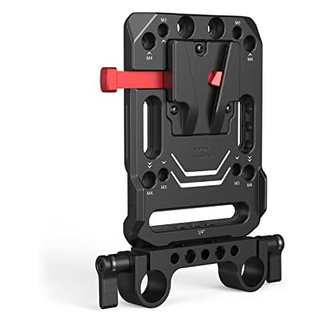 SMALLRIG 3016 V-MOUNT BATTERY PLATE wROD