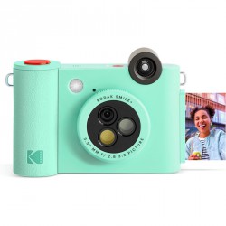 KODAK SMILE+ GREEN DIGITAL PRINT CAMERA