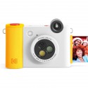 KODAK SMILE+ WHITE DIGITAL PRINT CAMERA