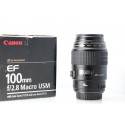 CANON EF 100MM F2,8 USM MACRO