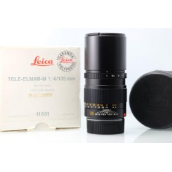 LEICA M 135MM F4 TELE-ELMAR BLACK 11861