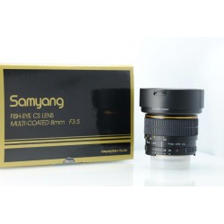 SAMYANG 8MM FISHEYE PER NIKON AE