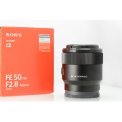 SONY FE 50MM F2,8 MACRO E-MOUNT