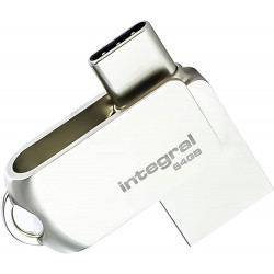 INTEGRAL 64GB 360-C DUAL PEN DRIVE