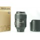 NIKON AF-S 105MM F2,8 VR MICRO
