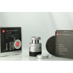 LEICA 90MM F4 MACRO-ELMAR 11634 SILVER
