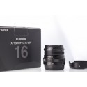 FUJI XF 16MM F2,8 R WR BLACK