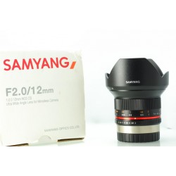 SAMYANG 12MM F2 PER FUJI XF MOUNT