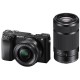 SONY ALPHA 6100 KIT 16-50mm + 55-210mm