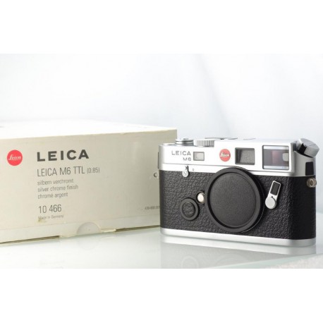 LEICA M6 TTL 0,85 SILVER 10466