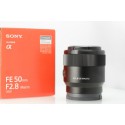 SONY FE 50MM F2,8 MACRO E-MOUNT
