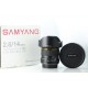 SAMYANG 14MM F2,8 PER CANON