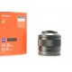 SONY FE 35MM F 2,8 ZEISS E-MOUNT