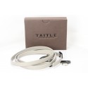 TAITLE TRACOLLA PELLE 120CM GRIGIA