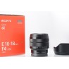 SONY E 10-18MM F4 OSS