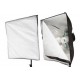 SUPER COOL HOLDER C/SOFTBOX 60X60 4 LAMP