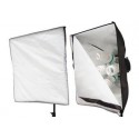 SUPER COOL HOLDER C/SOFTBOX 60X60 4 LAMP