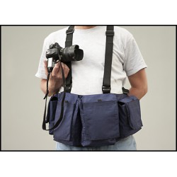 NEWSWEAR DIGITAL CHESTVEST NAVY-BLUE