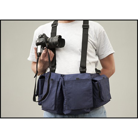 NEWSWEAR DIGITAL CHESTVEST NAVY-BLUE