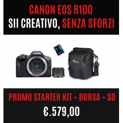 CANON EOS R100 + 18-45 + SD32 + BORSA