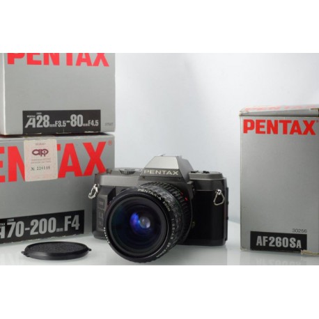 PENTAX P30T + 28-80 + 80-200 + FA260SA