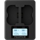 FUJI BC-W235 CARICA BATTERIA DOPPIO XT-4