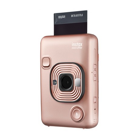 FUJIFILM INSTAX MINI LIPLAY BLUSH GOLD