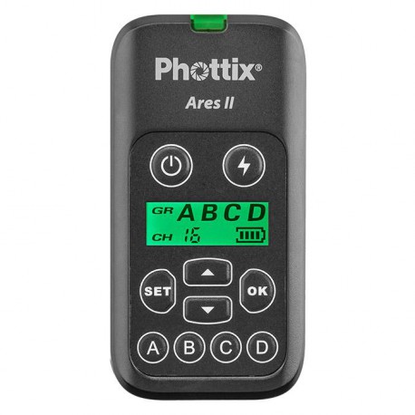PHOTTIX ARES II FLASH TRIGGER TRANSMIT.