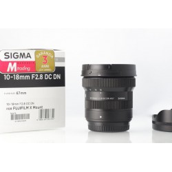SIGMA 10-18MM F2,8 DC DN PER FUJI-X