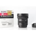 SIGMA 10-18MM F2,8 DC DN PER FUJI-X