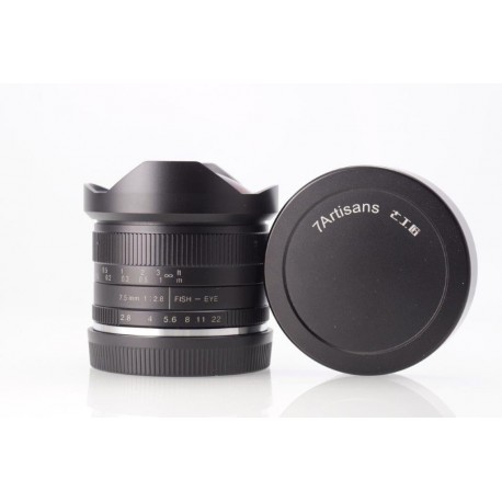 7 ARTISAN 7,5MM F2,8 X SONY APSC