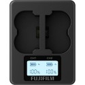 FUJI BC-W235 CARICA BATTERIA DOPPIO XT-4