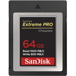 SANDISK 64GB CFexpress typ B PRO 1200X