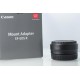 CANON MOUNT ADAPTER EF-EOS M