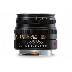 LEICA SUMMICRON M 50MM F2 BLACK 11826