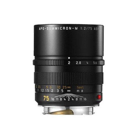LEICA APO SUMMICRON M 75 F.2 ASF. BLACK