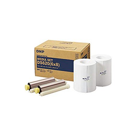 DNP DS620 CARTA 6 X 8 KIT DA 2 ROTOLI