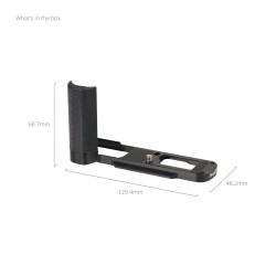 SMALLRIG 5700 L-PLATE GRIP PER LUMIX L10 BLACK.