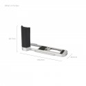 SMALLRIG 5701 L-PLATE GRIP PER LUMIX L10 SILVER.