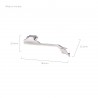 SMALLRIG 5703 THUMB GRIP PER LUMIX L10 Silver.