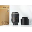 NIKON AF-S 105MM F.2,8G ED VR MICRO