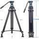 SIRUI SH-25 TREPPIEDE VIDEO ALLUMINIO