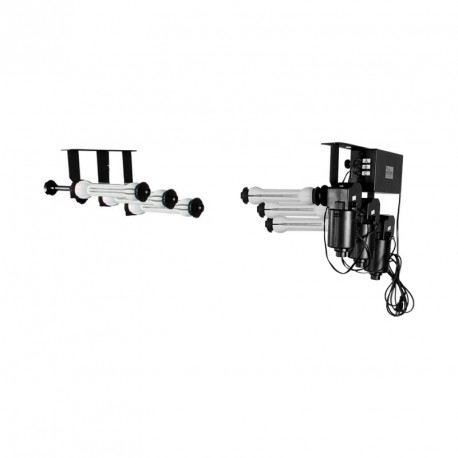 NANLITE BE-3R SET PORTA FONDALI ELETTRICO COMANDO WIRELESS