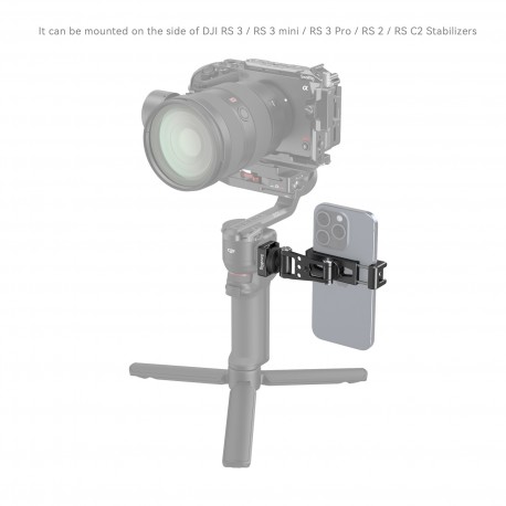 SMALLRIG 4301 PHONE HOLDER x DJI GIMBAL
