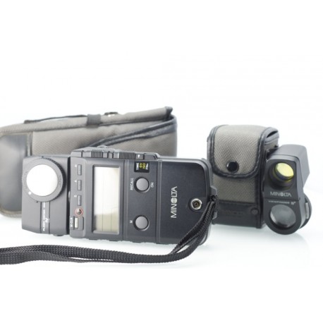 MINOLTA FLASH METER IV F + FINDER 5°