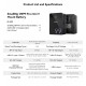 SMALLRIG 4292 VB99 MINI V-MOUNT BATTERY