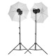 QUADRALITE UP! X 400 KIT FLASH 2 X 200W